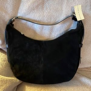 NWT Black leather Lord and Taylor purse.